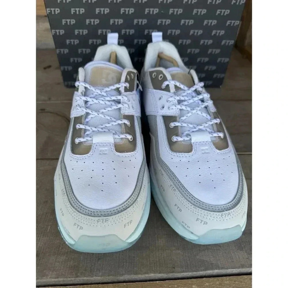 FTP E TRIBEKA DC SHOES SIZE 10 New DC shoes Exclusive X F*CK THE POPULATION - Picture 4 of 16